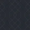 Scott Living Ballard Geometric Wallpaper - Indigo Blue