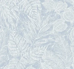 Scott Living Brentwood Wallpaper - Sky Blue