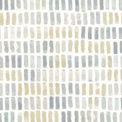 Scott Living Brynne Watercolor Wallpaper - Yellow