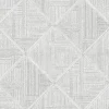 Scott Living Cade Geometric Wallpaper - Grey