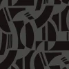 Scott Living Carter Wallpaper - Black