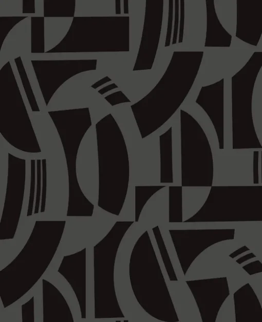 Scott Living Carter Wallpaper - Black