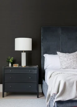 Scott Living Colcord Sisal Wallpaper - Black