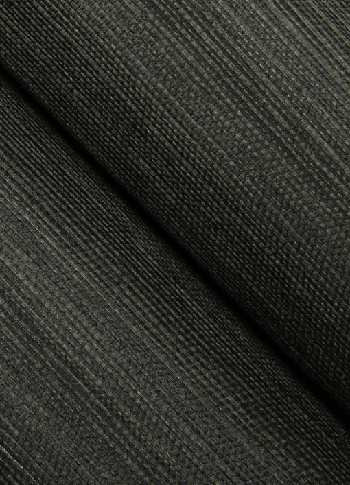Scott Living Colcord Sisal Wallpaper - Black