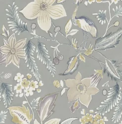 Scott Living Crestwood Wallpaper - Grey