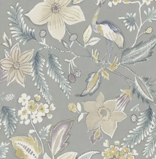 Scott Living Crestwood Wallpaper - Grey