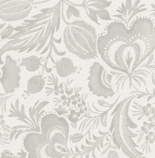 Scott Living Culver Wallpaper - Grey