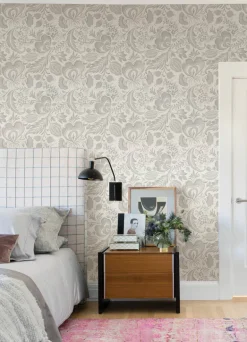 Scott Living Culver Wallpaper - Grey