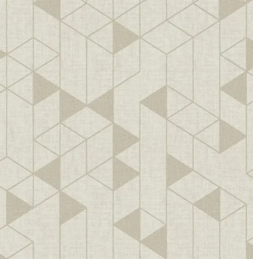 Scott Living Fairbank Wallpaper - Champagne Linen