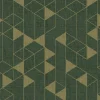 Scott Living Fairbank Wallpaper - Evergreen Linen
