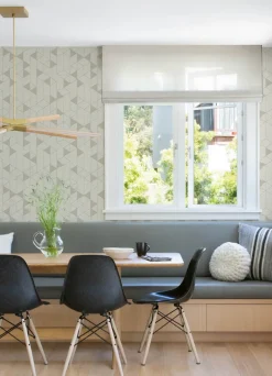 Scott Living Fairbank Wallpaper - Champagne Linen