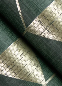 Scott Living Fairbank Wallpaper - Evergreen Linen