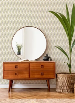Scott Living Falkirk Peel & Stick Wallpaper - Yellow