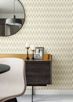 Scott Living Falkirk Peel & Stick Wallpaper - Yellow