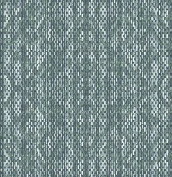 Scott Living Felix Geometric Wallpaper - Teal