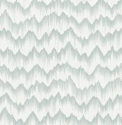 Scott Living Holmby Wallpaper - Seafoam