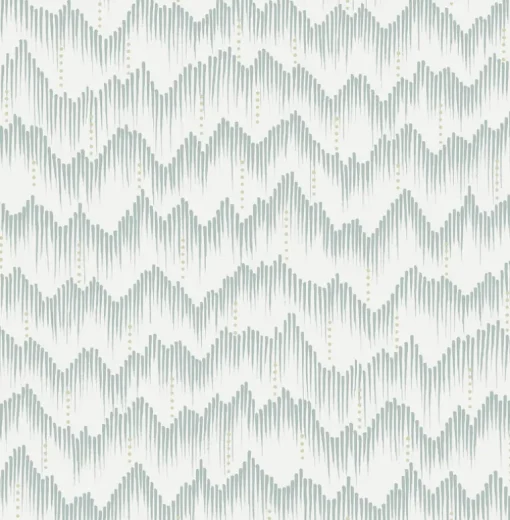Scott Living Holmby Wallpaper - Seafoam