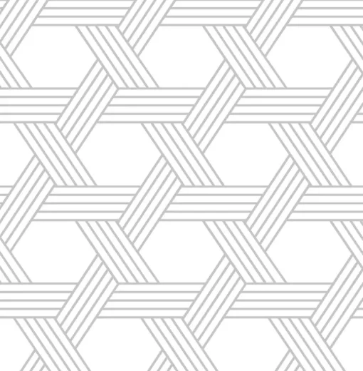 Scott Living Illusion Peel & Stick Wallpaper - Silver