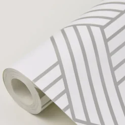 Scott Living Illusion Peel & Stick Wallpaper - Silver