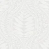 Scott Living Juno Ogee Wallpaper - Light Grey