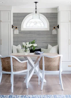 Scott Living Kenter Sisal Wallpaper - Teal
