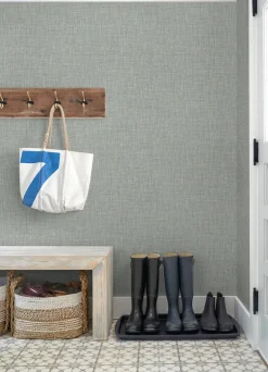 Scott Living Lanister Texture Wallpaper - Grey