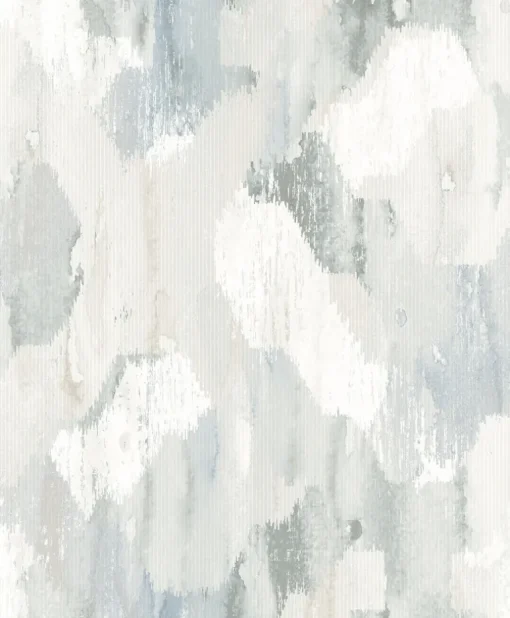Scott Living Mahi Abstract Wallpaper - Stone