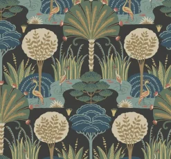 Scott Living Mandeville Wallpaper - Multicolor