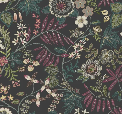 Scott Living Marilyn Wallpaper - Black