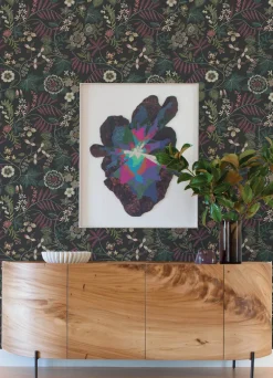 Scott Living Marilyn Wallpaper - Black