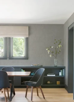 Scott Living Mortenson Wallpaper - Dove Gray