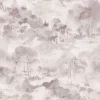 Scott Living Nara Toile Wallpaper - Grey