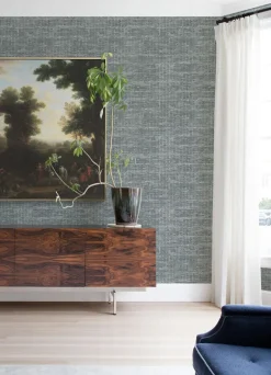 Scott Living Samos Texture Wallpaper - Grey
