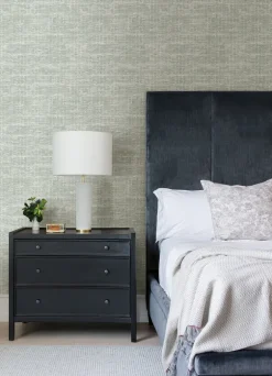 Scott Living Samos Texture Wallpaper - Sage Green