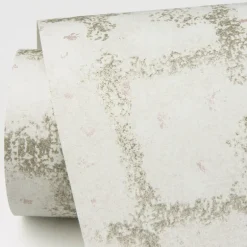 Scott Living Shea Distressed Geometric Wallpaper - Gold