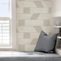 Scott Living Shiplap Peel & Stick Wallpaper - Natural Wood