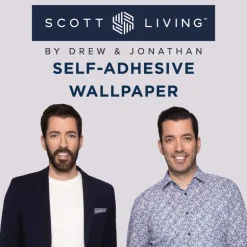 Scott Living Shiplap Peel & Stick Wallpaper - Natural Wood