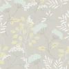 Scott Living Sorrel Botanical Wallpaper - Light Grey
