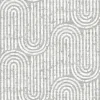 Scott Living Trippet Wallpaper - Grey