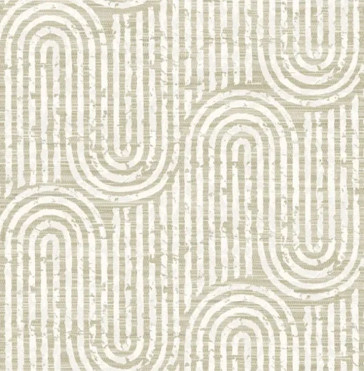 Scott Living Trippet Wallpaper - Light Brown