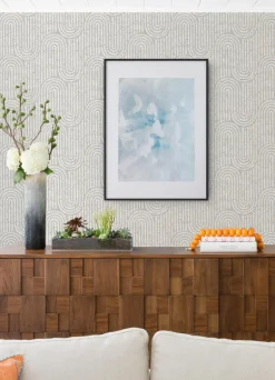Scott Living Trippet Wallpaper - Bone