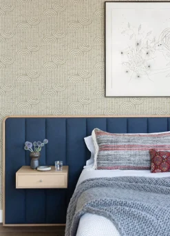 Scott Living Trippet Wallpaper - Light Brown