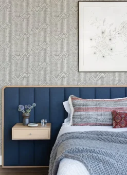 Scott Living Trippet Wallpaper - Grey