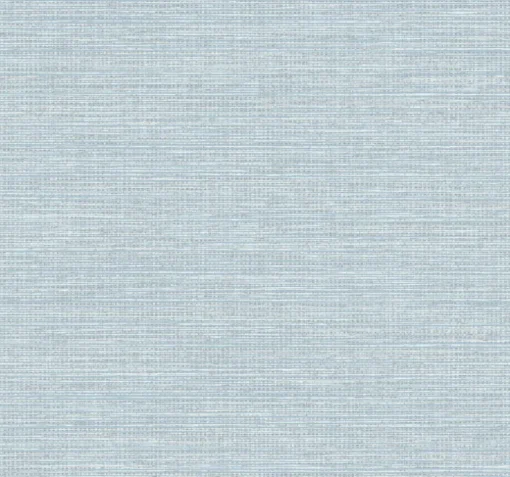 Seabrook Beach House Beachgrass Wallpaper - Blue Oasis