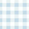 Seabrook Beach House Picnic Plaid Wallpaper - Blue Oasis