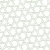 Seabrook Beach House Sun Shapes Wallpaper - Green