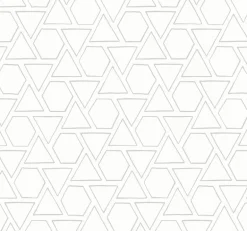 Seabrook Beach House Sun Shapes Wallpaper - Gray