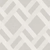 Seabrook Even More Textures Linen Trellis Wallpaper - Pavestone