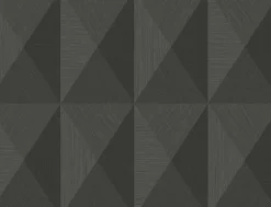 Seabrook Even More Textures Pinnacle Wallpaper - Ash