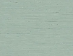 Seabrook Even More Textures Seahaven Rushcloth Wallpaper - Aloe